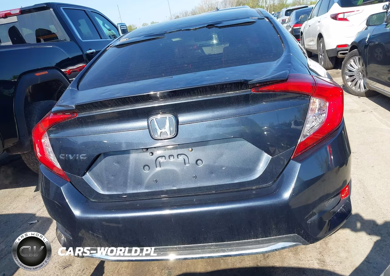 2019 Honda Civic Lx VIN:2HGFC2F63KH593197 - 16
