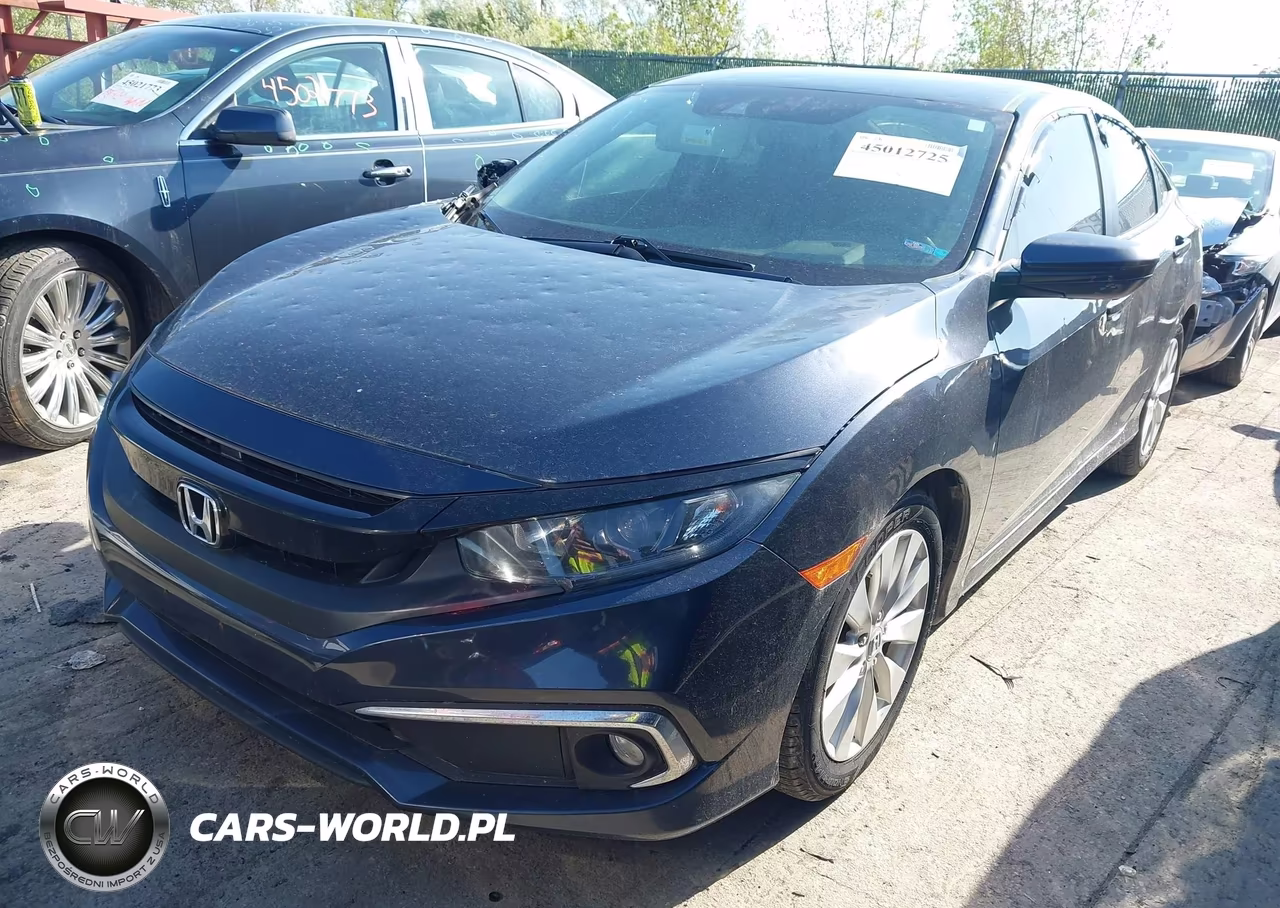 2019 Honda Civic Lx VIN:2HGFC2F63KH593197 - 2