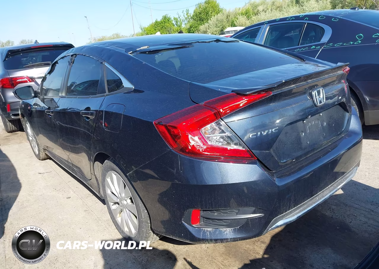 2019 Honda Civic Lx VIN:2HGFC2F63KH593197 - 3