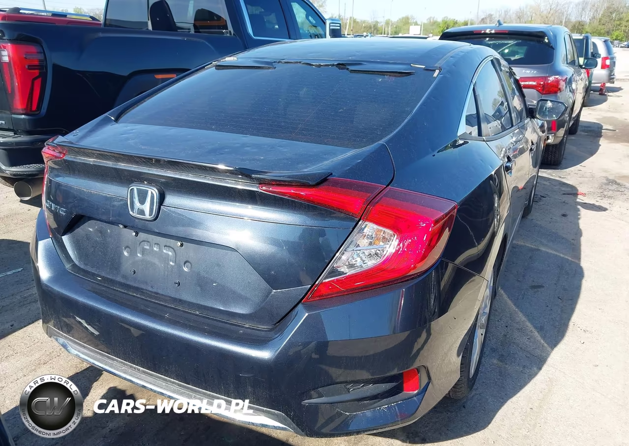 2019 Honda Civic Lx VIN:2HGFC2F63KH593197 - 4