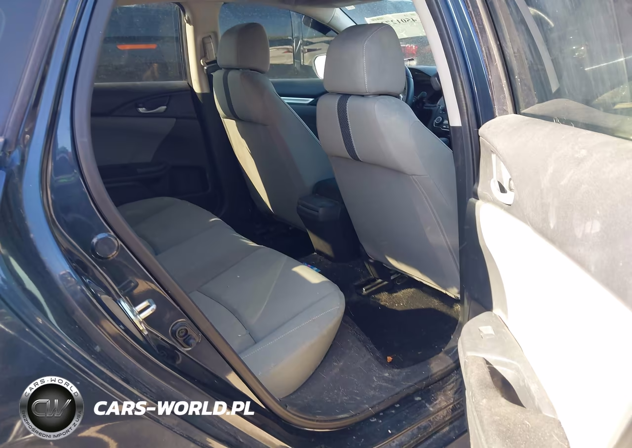 2019 Honda Civic Lx VIN:2HGFC2F63KH593197 - 8