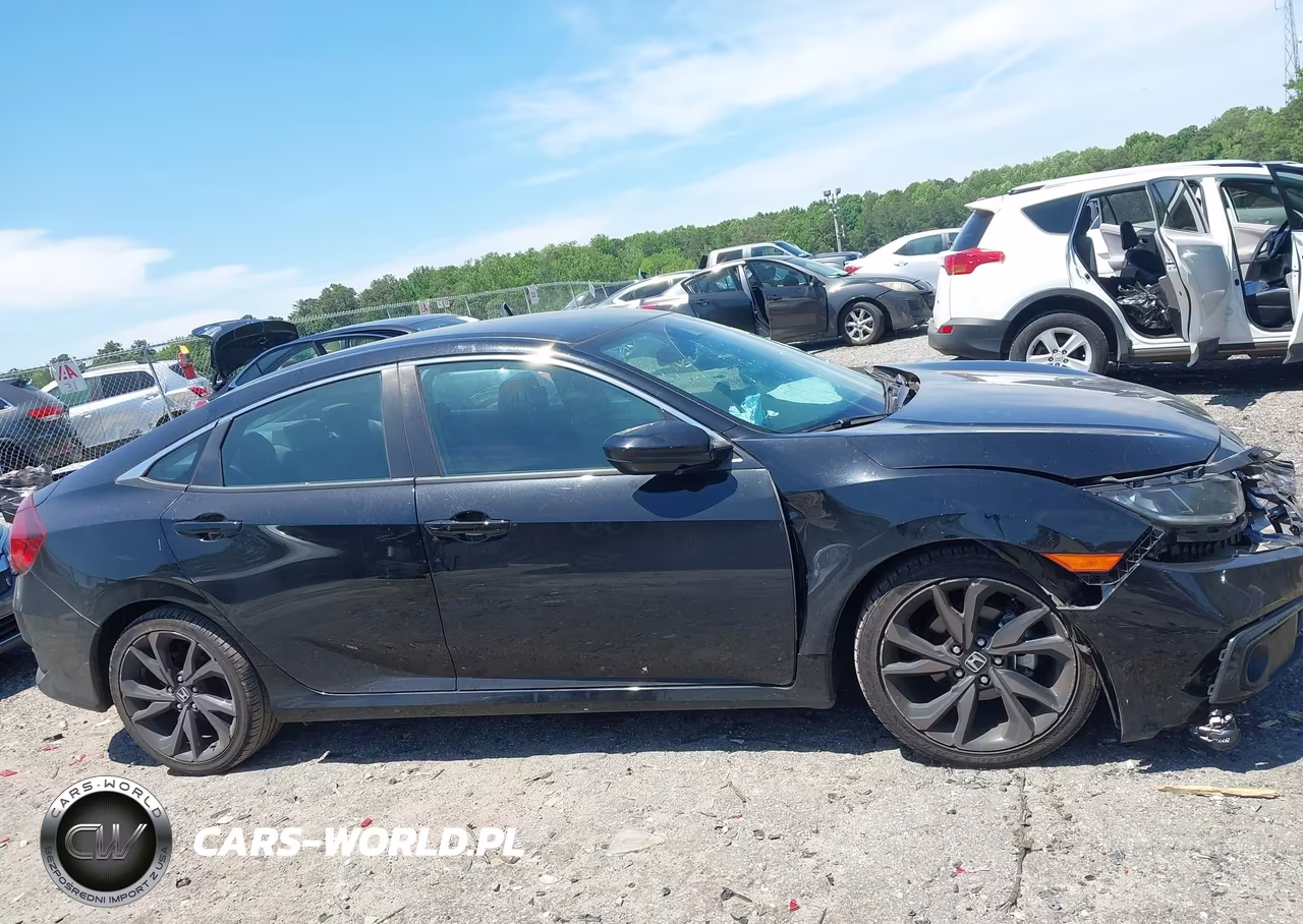 2020 Honda Civic Sport VIN:19XFC2F8XLE016969 - 13
