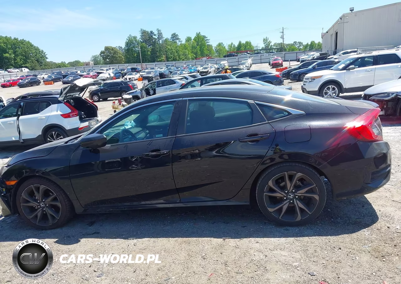 2020 Honda Civic Sport VIN:19XFC2F8XLE016969 - 14