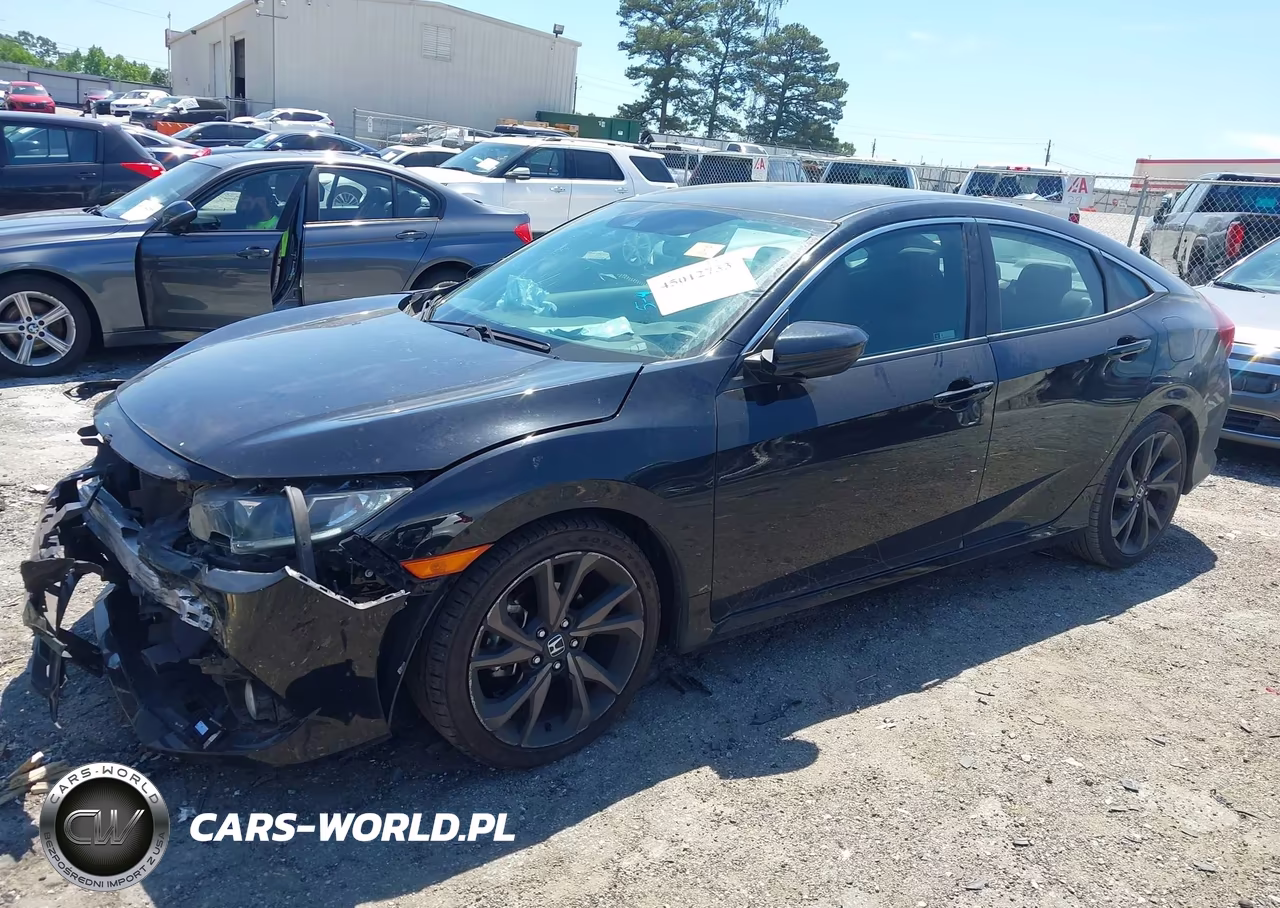 2020 Honda Civic Sport VIN:19XFC2F8XLE016969 - 2