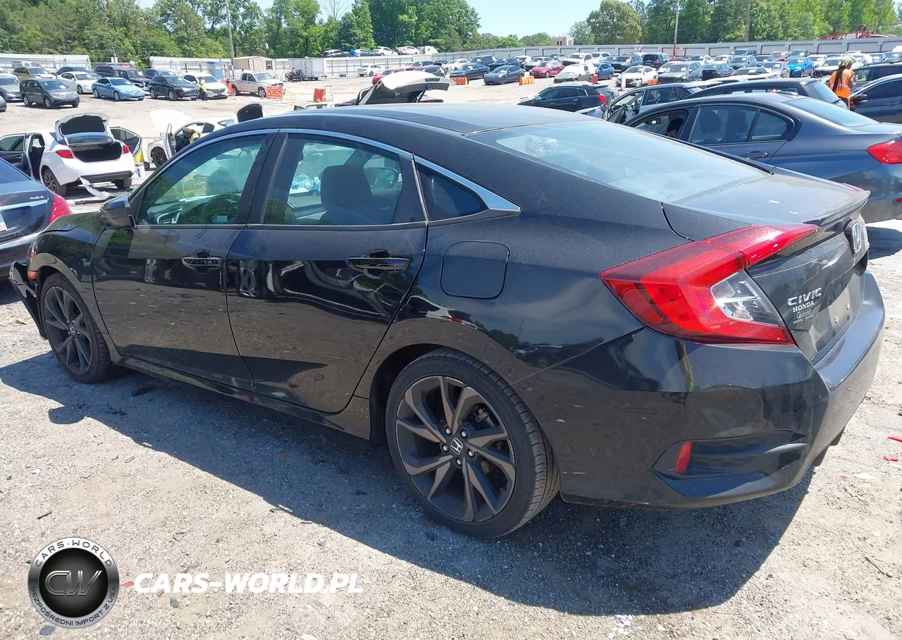 2020 Honda Civic Sport VIN:19XFC2F8XLE016969 - 3