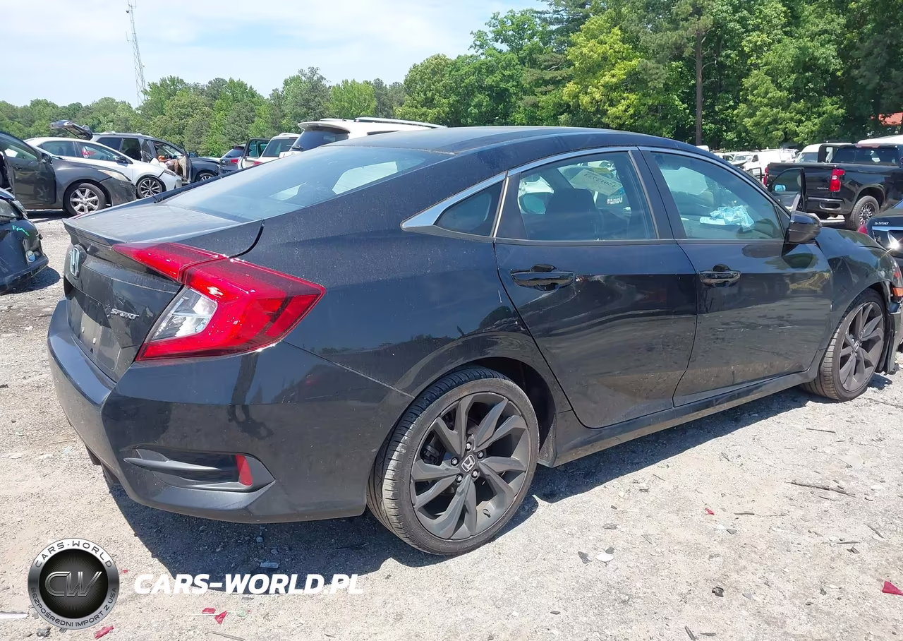 2020 Honda Civic Sport VIN:19XFC2F8XLE016969 - 4