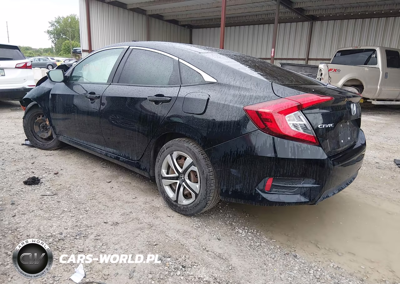 2017 Honda Civic Lx VIN:19XFC2F67HE017955 - 3