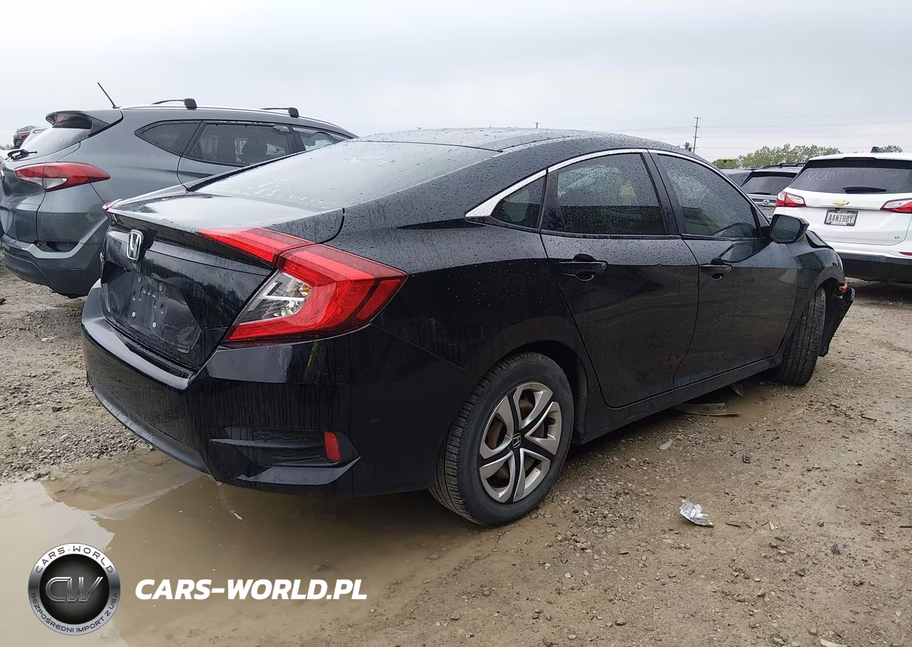 2017 Honda Civic Lx VIN:19XFC2F67HE017955 - 4