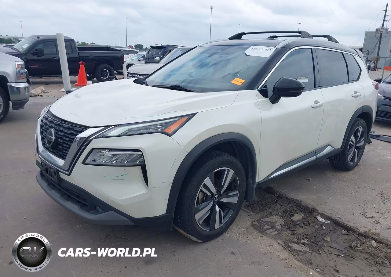 2021 Nissan Rogue Sl Fwd VIN:JN8AT3CA9MW006047 - 2
