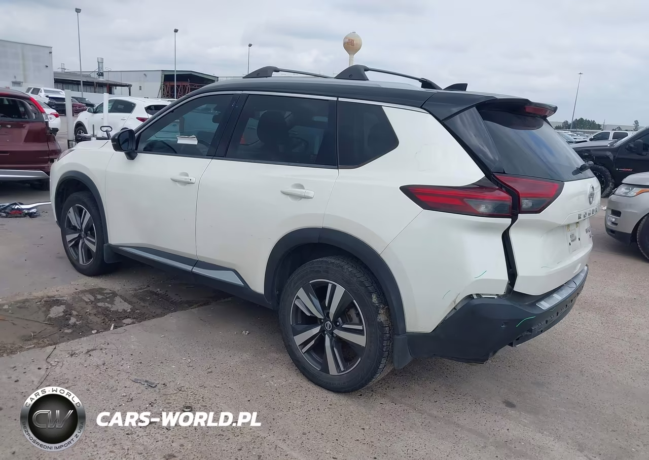 2021 Nissan Rogue Sl Fwd VIN:JN8AT3CA9MW006047 - 3