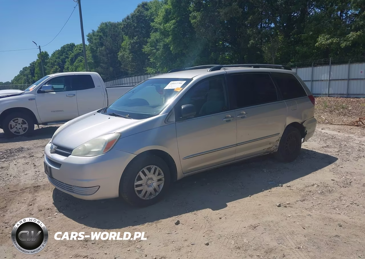 2004 Toyota Sienna Ce VIN:5TDZA23C14S127655 - 2