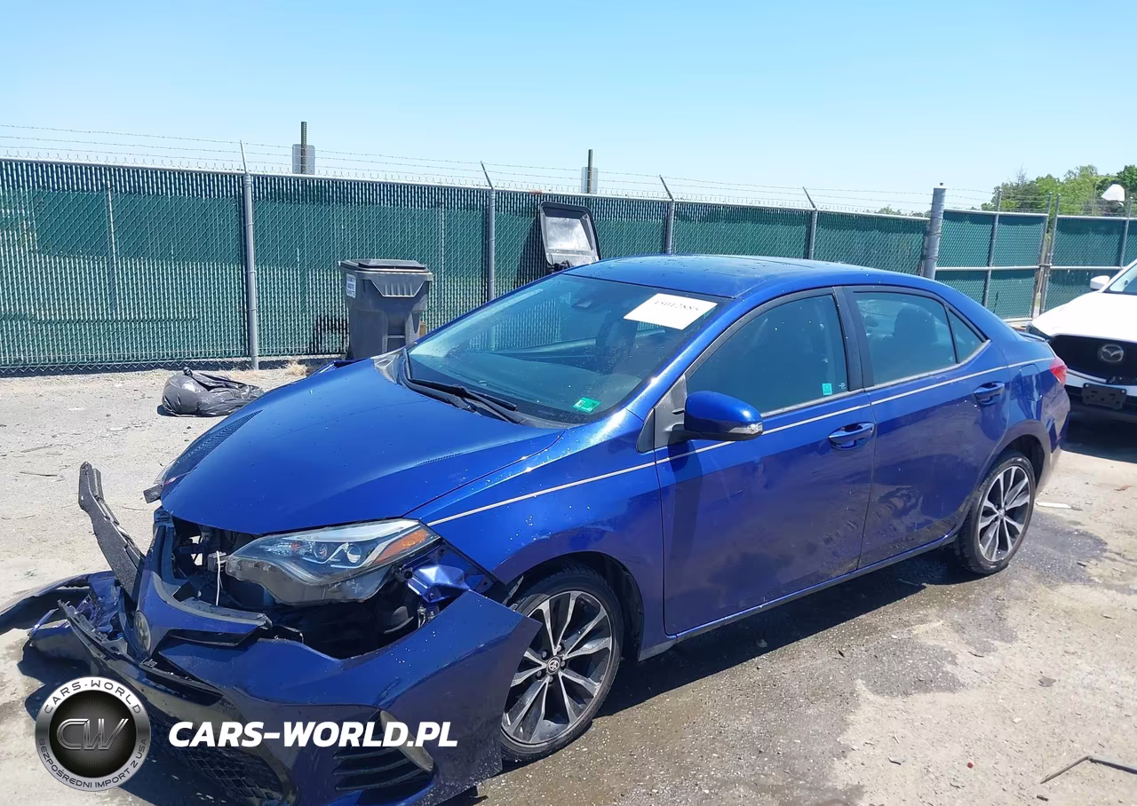 2018 Toyota Corolla Se VIN:2T1BURHE5JC975103 - 2