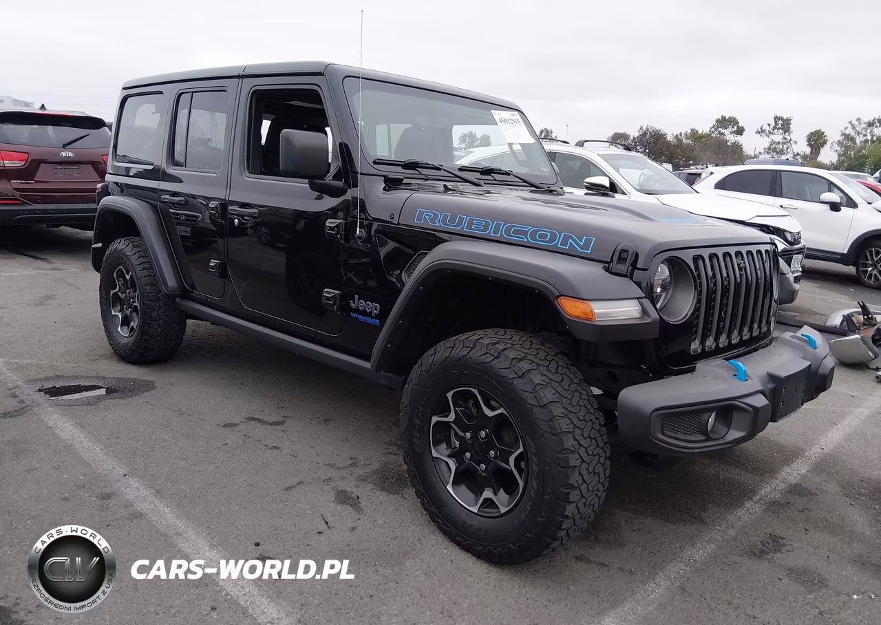 2022 Jeep Wrangler 4Xe Unlimited Rubicon 4X4