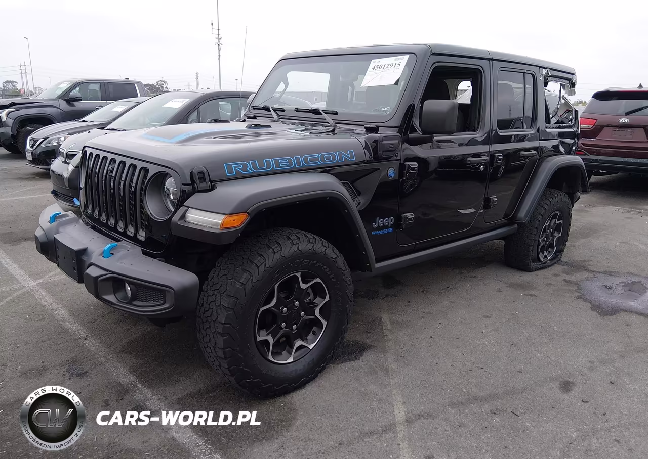 2022 Jeep Wrangler 4Xe Unlimited Rubicon 4X4 VIN:1C4JJXR64NW178855 - 2