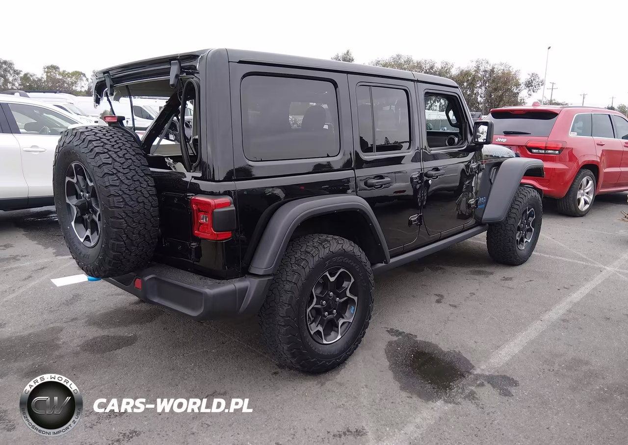 2022 Jeep Wrangler 4Xe Unlimited Rubicon 4X4 VIN:1C4JJXR64NW178855 - 4
