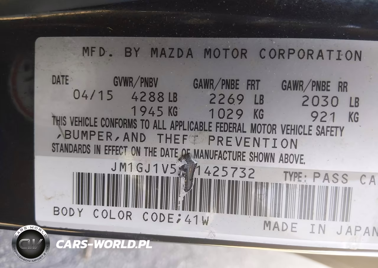 2016 Mazda Mazda6 I Touring VIN:JM1GJ1V52G1425732 - 9
