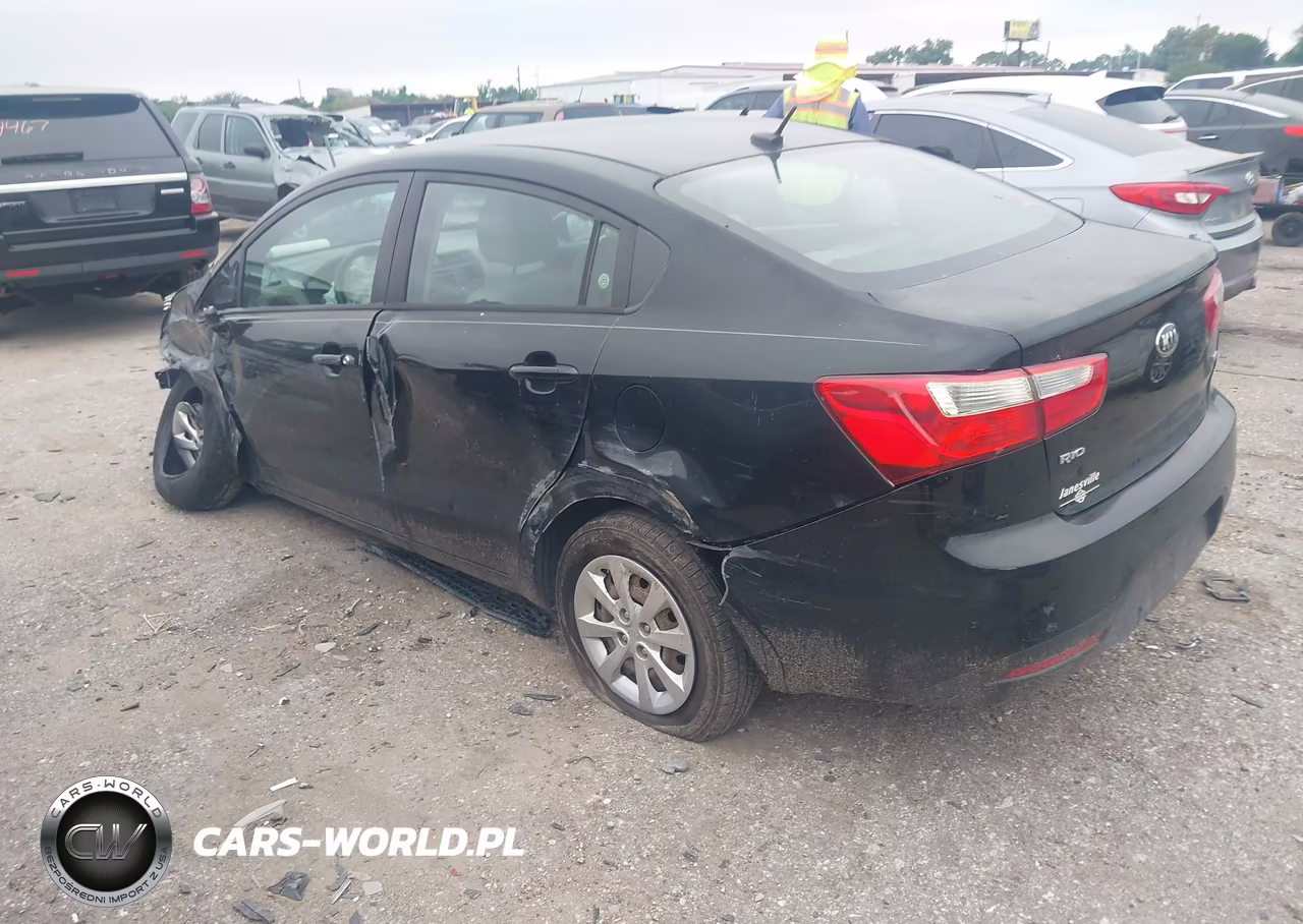 2015 Kia Rio Lx VIN:KNADM4A3XF6451333 - 3