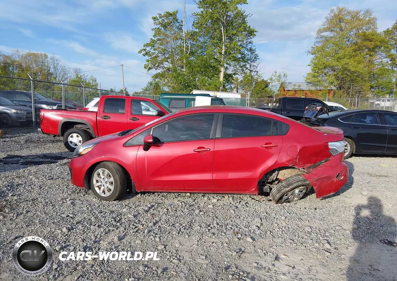 2013 Kia Rio Lx VIN:KNADM4A34D6215452 - 15