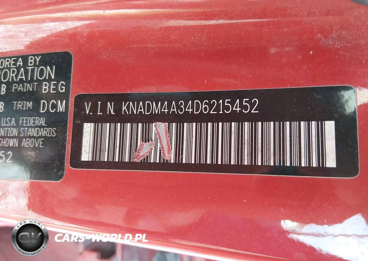 2013 Kia Rio Lx VIN:KNADM4A34D6215452 - 9