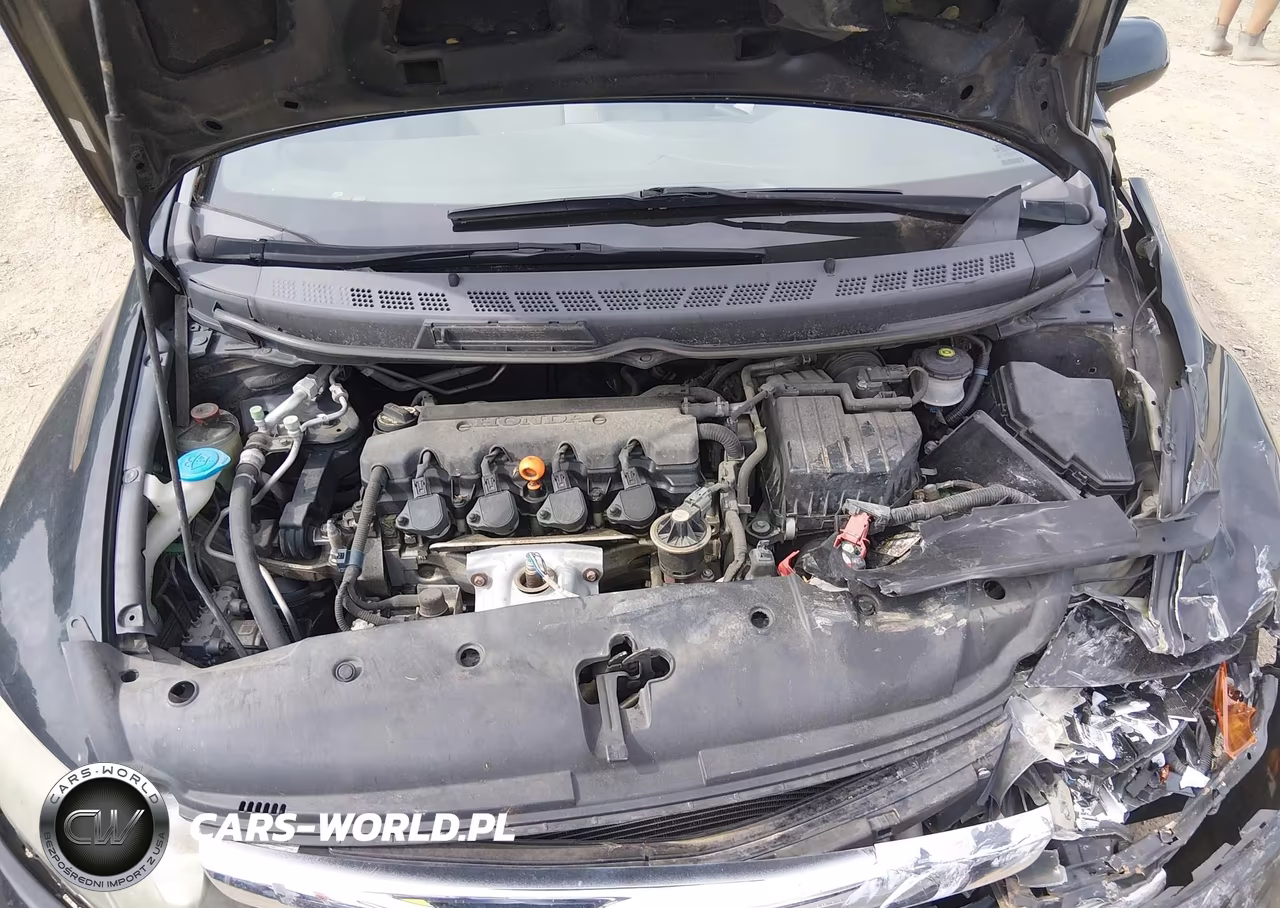 2008 Honda Civic Lx VIN:1HGFA16568L075183 - 10