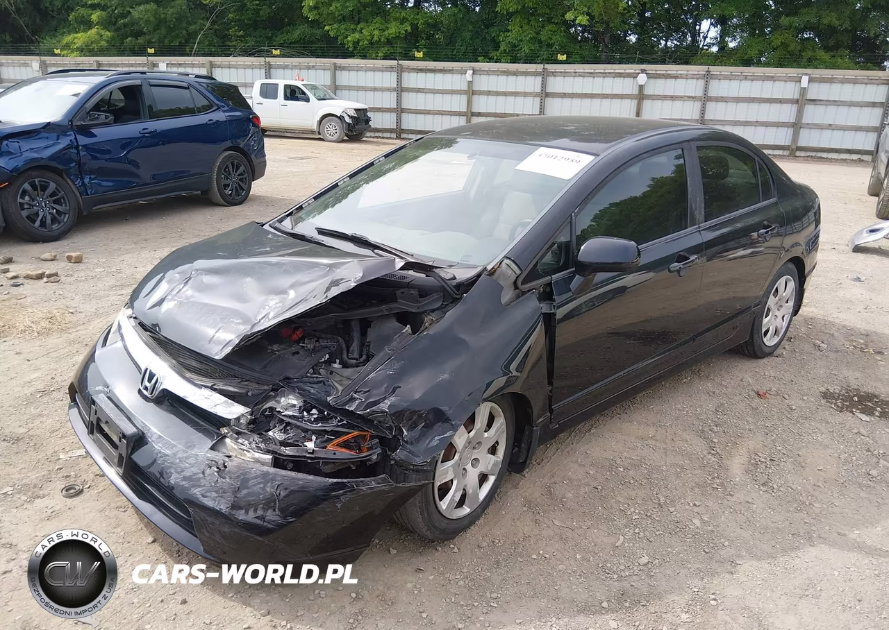 2008 Honda Civic Lx VIN:1HGFA16568L075183 - 2