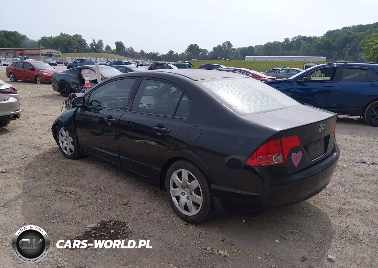 2008 Honda Civic Lx VIN:1HGFA16568L075183 - 3
