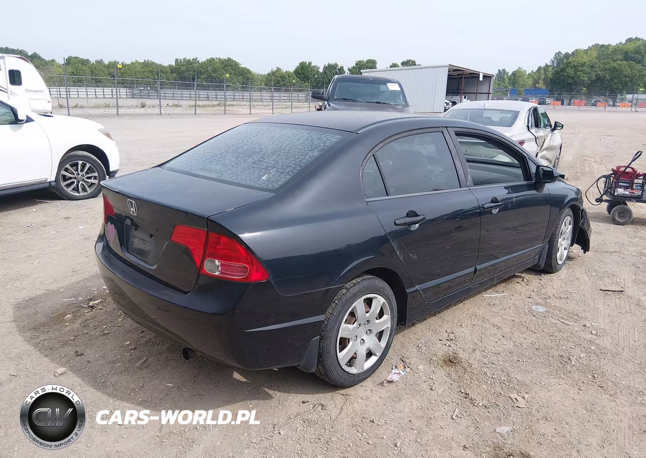 2008 Honda Civic Lx VIN:1HGFA16568L075183 - 4