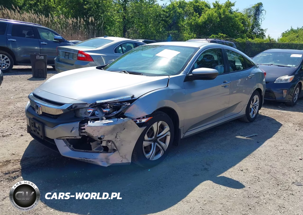 2016 Honda Civic Lx VIN:19XFC2F57GE237084 - 2