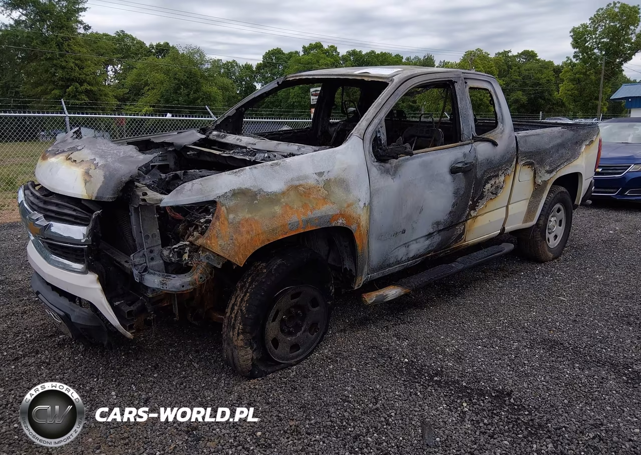 2015 Chevrolet Colorado Wt VIN:1GCHSAEA0F1226255 - 2