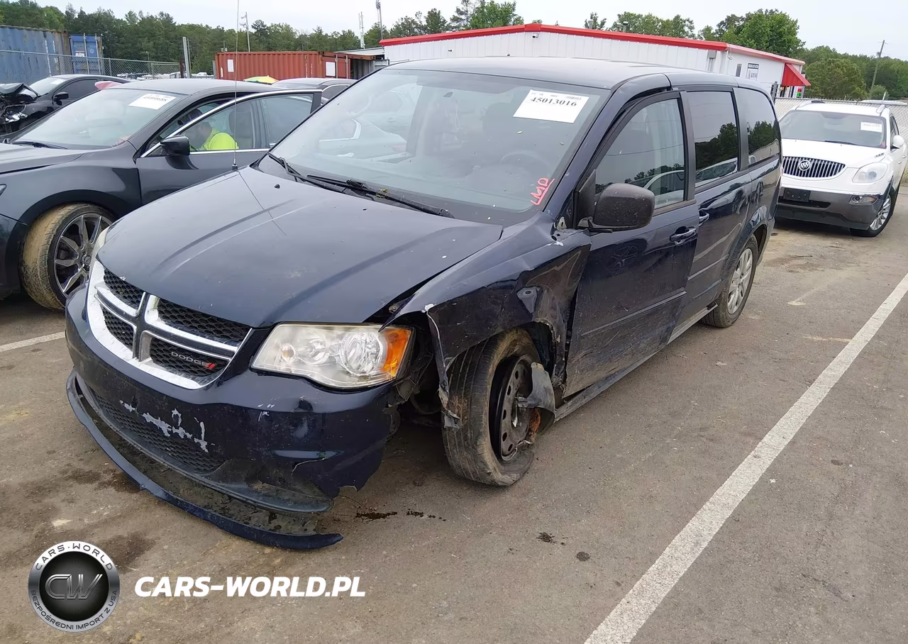 2016 Dodge Grand Caravan Se VIN:2C4RDGBGXGR105675 - 2