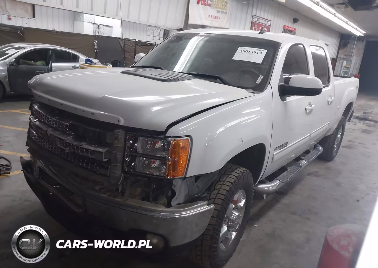 2013 GMC Sierra 2500Hd Slt VIN:1GT121E84DF187829 - 2