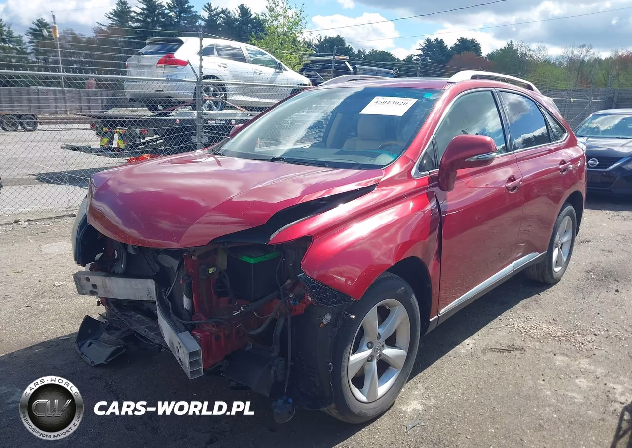 2010 Lexus Rx 350 VIN:2T2BK1BA6AC078820 - 2