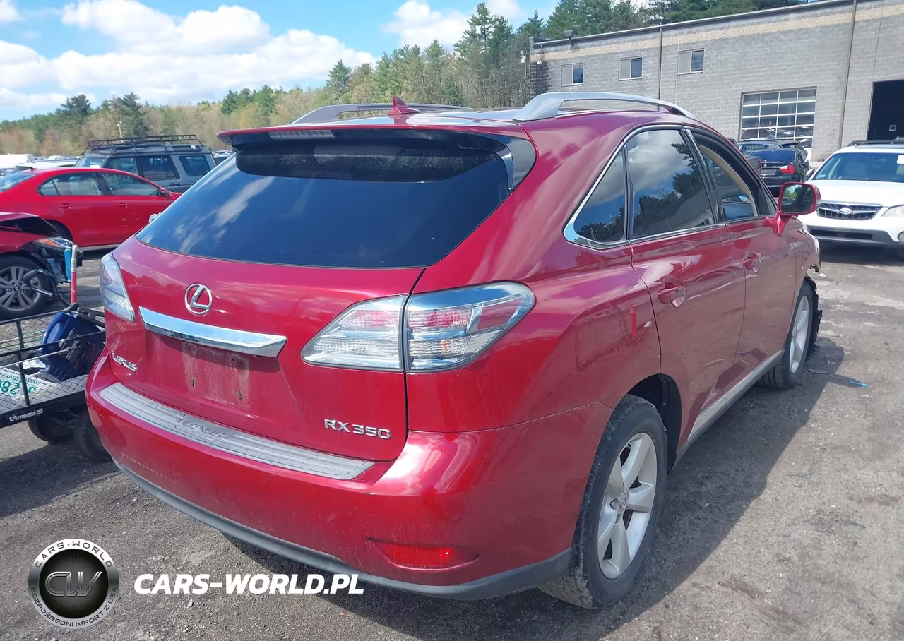 2010 Lexus Rx 350 VIN:2T2BK1BA6AC078820 - 4