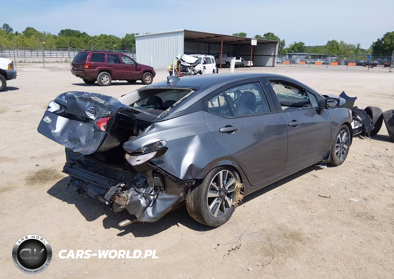 2021 Nissan Versa Sv Xtronic Cvt VIN:3N1CN8EV0ML906842 - 4