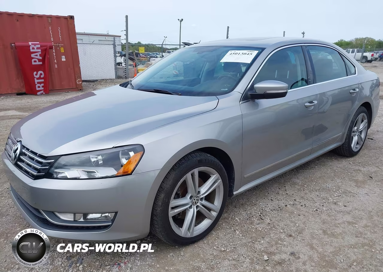 2013 Volkswagen Passat 2.0L Tdi Sel Premium VIN:1VWCN7A39DC052714 - 2