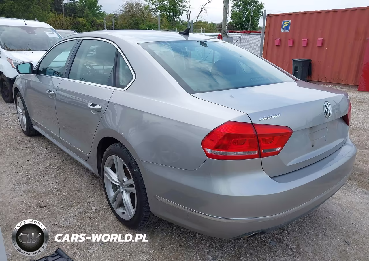 2013 Volkswagen Passat 2.0L Tdi Sel Premium VIN:1VWCN7A39DC052714 - 3