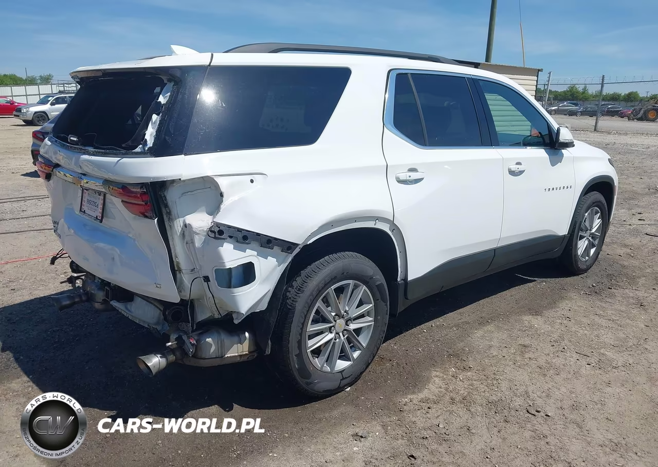 2022 Chevrolet Traverse Fwd Lt Cloth VIN:1GNERGKW3NJ170657 - 4