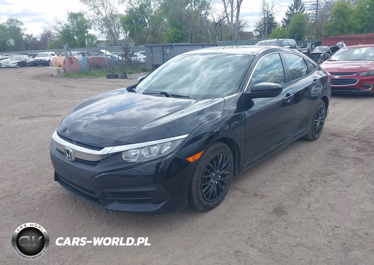2018 Honda Civic Lx VIN:19XFC2F59JE024158 - 2