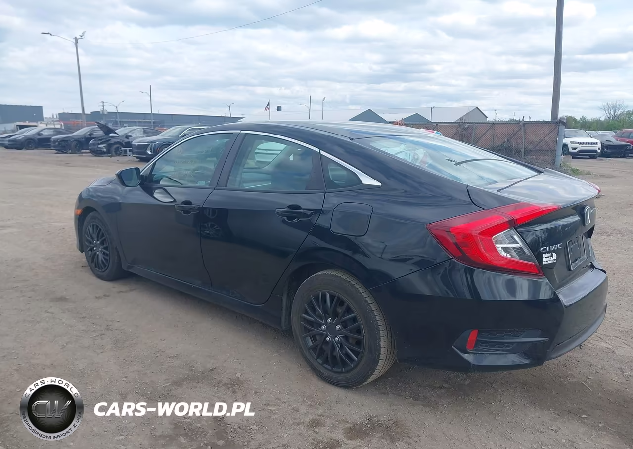 2018 Honda Civic Lx VIN:19XFC2F59JE024158 - 3