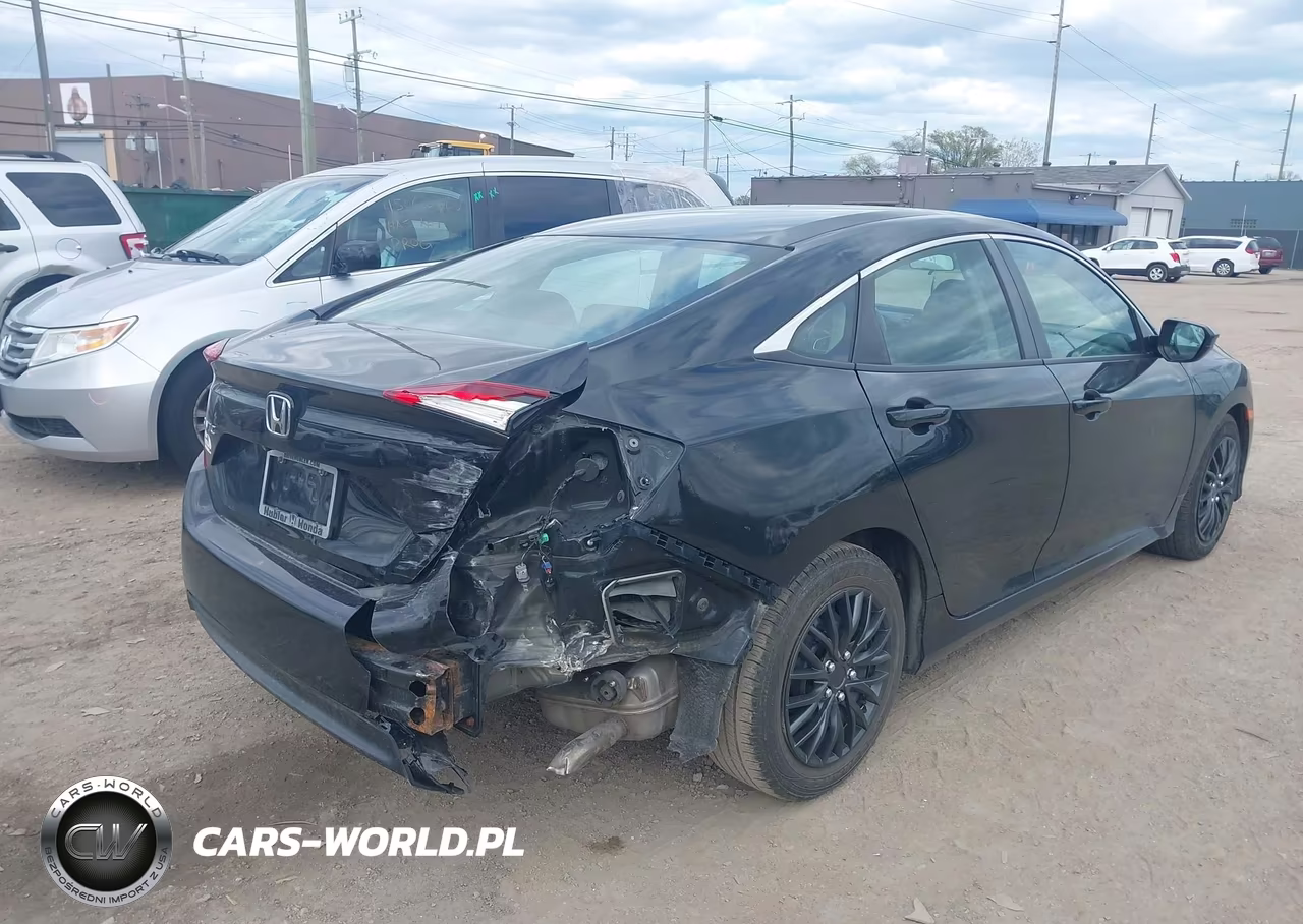 2018 Honda Civic Lx VIN:19XFC2F59JE024158 - 4