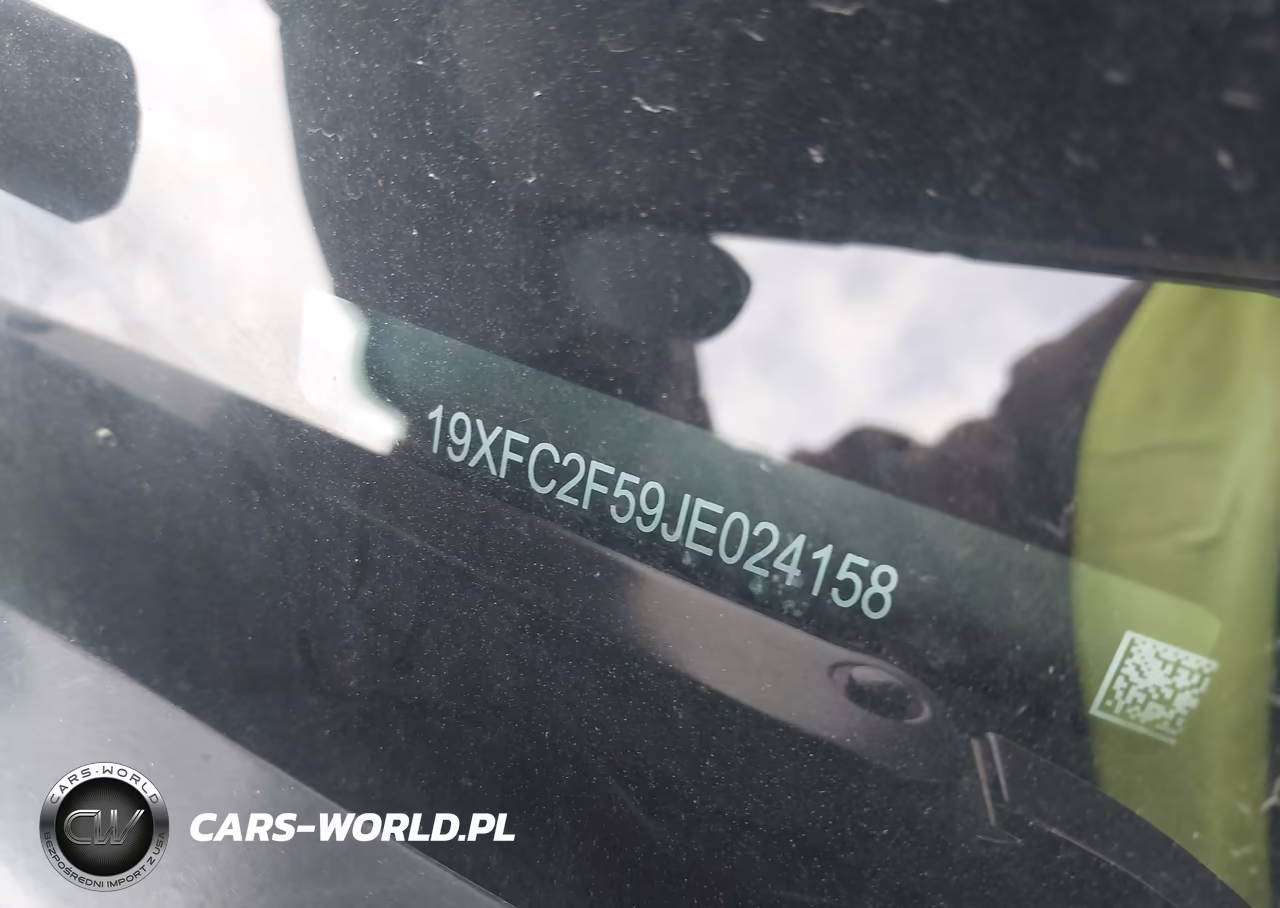 2018 Honda Civic Lx VIN:19XFC2F59JE024158 - 9