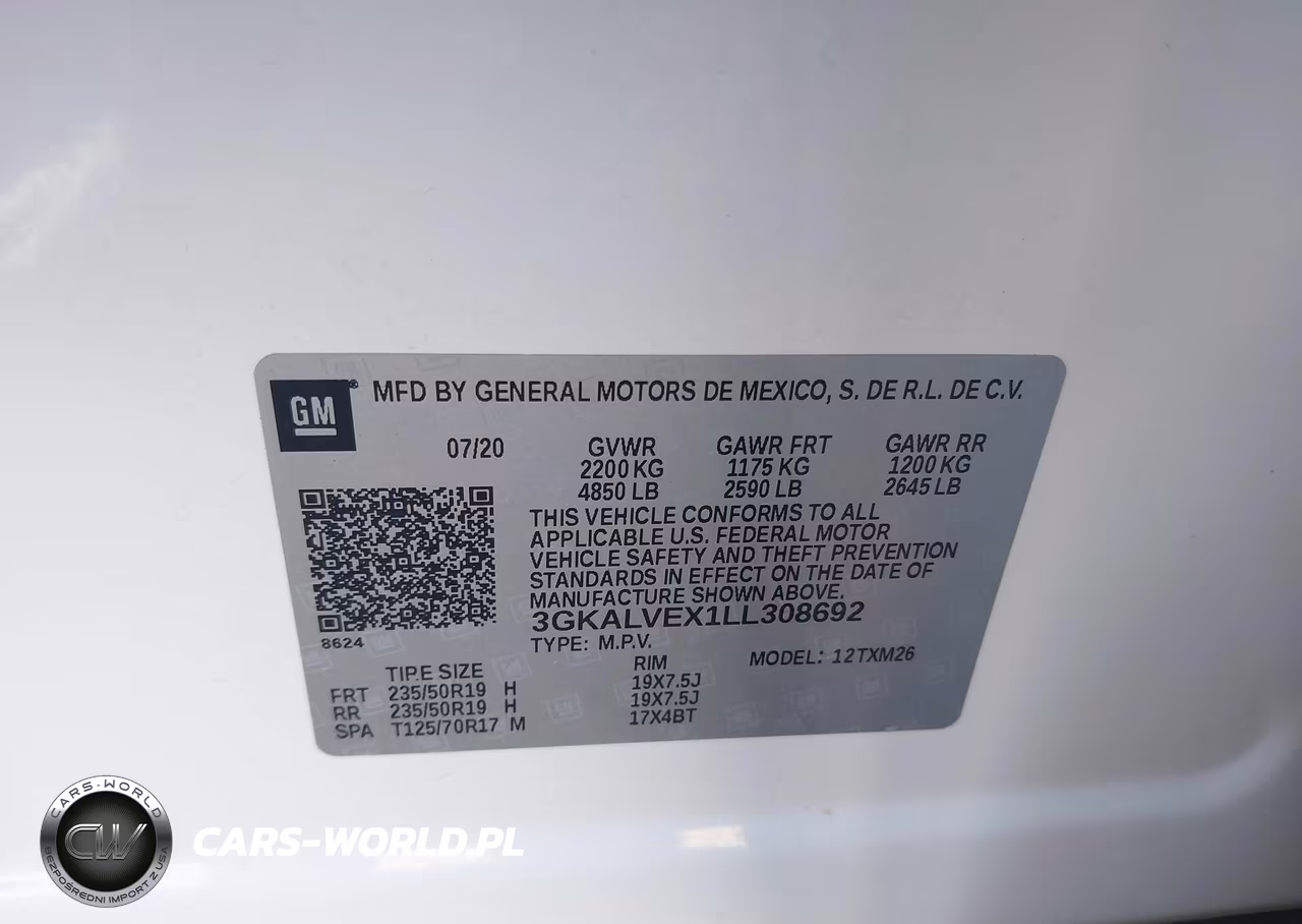 2020 GMC Terrain Awd Slt VIN:3GKALVEX1LL308692 - 9