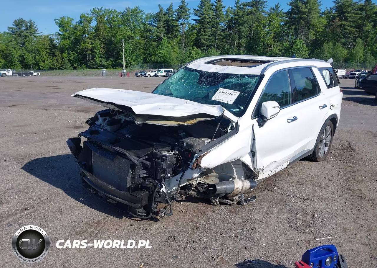 2021 Hyundai Palisade Sel VIN:KM8R4DHEXMU253288 - 2