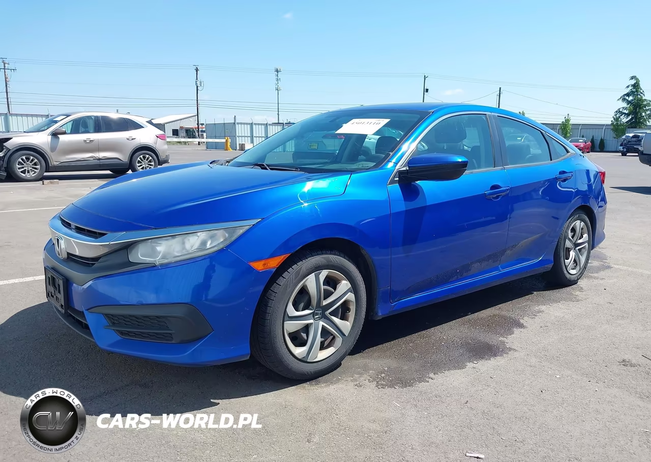 2016 Honda Civic Lx VIN:2HGFC2F53GH550378 - 2
