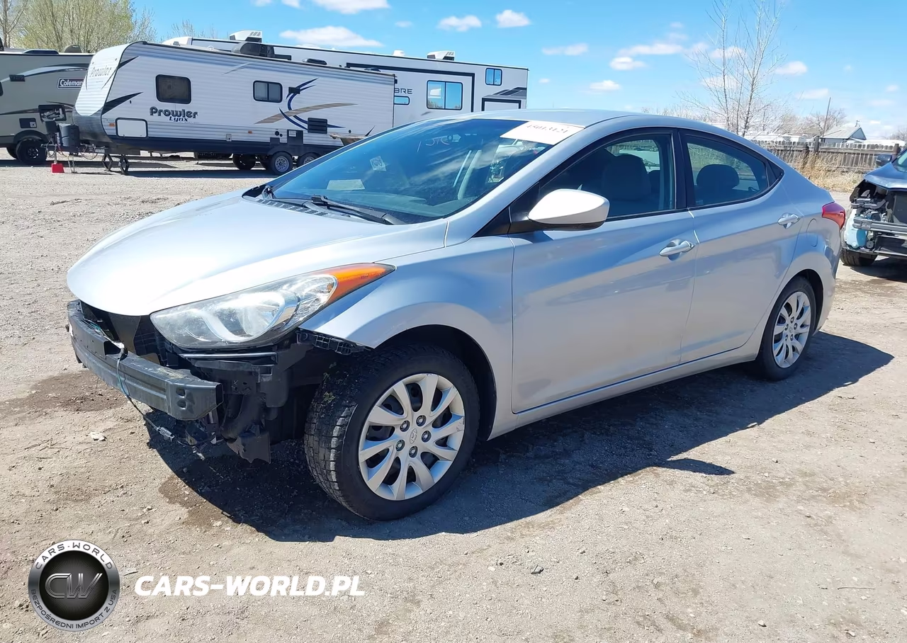2011 Hyundai Elantra Gls VIN:5NPDH4AE6BH046854 - 2