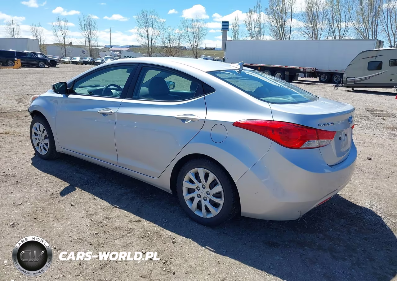 2011 Hyundai Elantra Gls VIN:5NPDH4AE6BH046854 - 3
