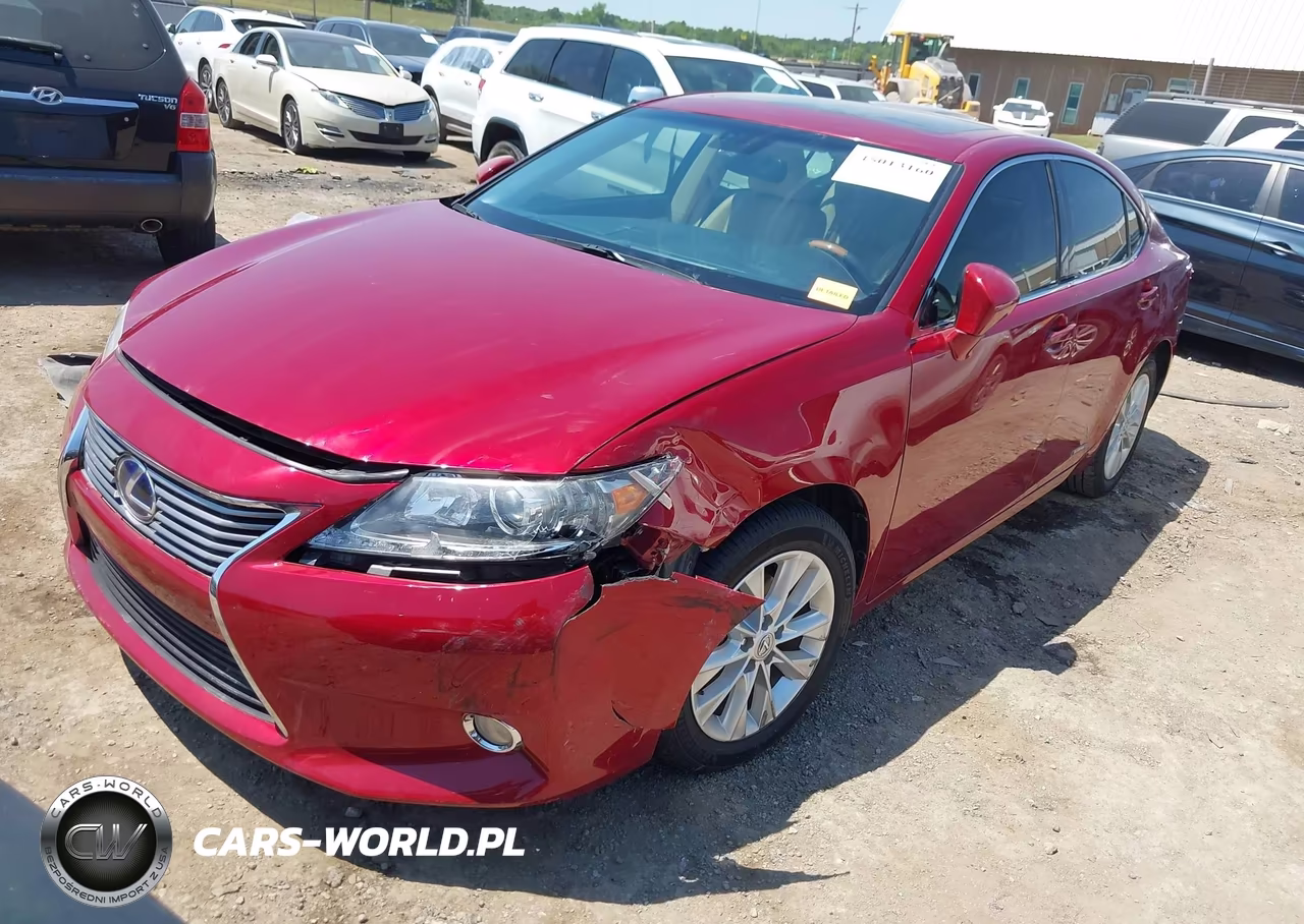 2013 Lexus Es 300H VIN:JTHBW1GG1D2037051 - 2
