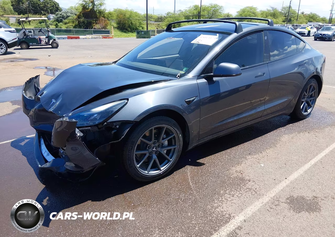 2021 Tesla Model 3 Standard Range Plus Rear-Wheel Drive VIN:5YJ3E1EA0MF911457 - 2
