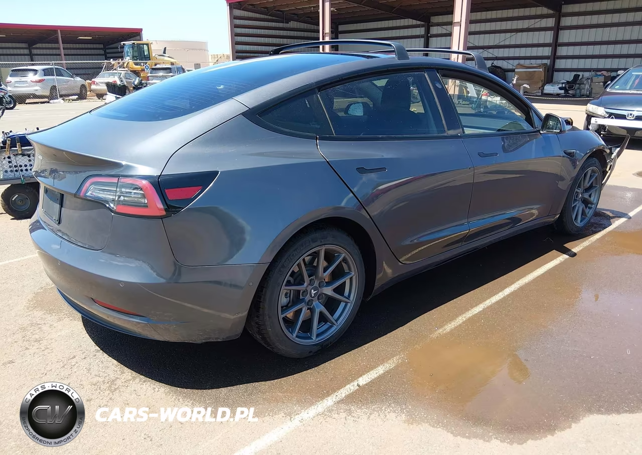 2021 Tesla Model 3 Standard Range Plus Rear-Wheel Drive VIN:5YJ3E1EA0MF911457 - 4