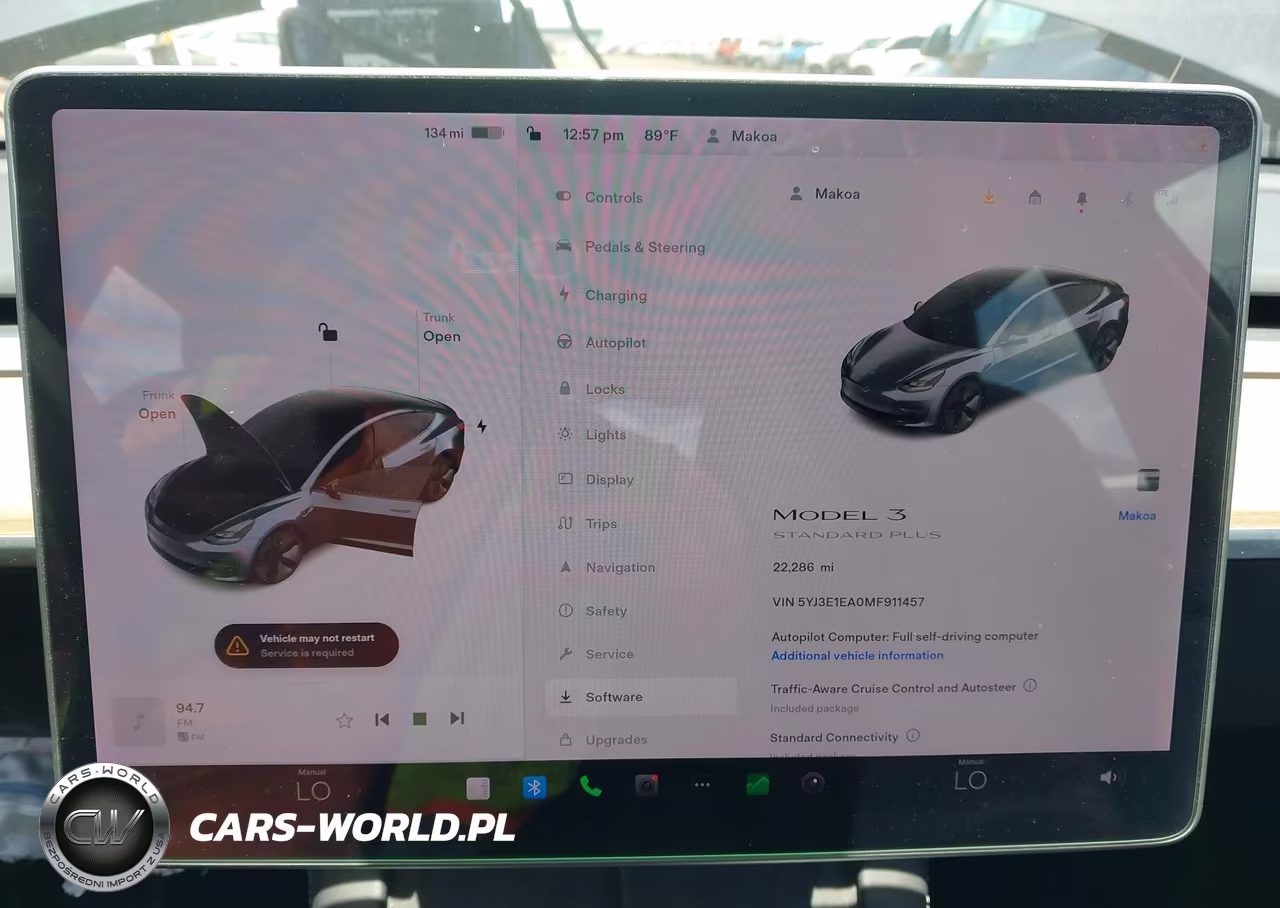 2021 Tesla Model 3 Standard Range Plus Rear-Wheel Drive VIN:5YJ3E1EA0MF911457 - 7